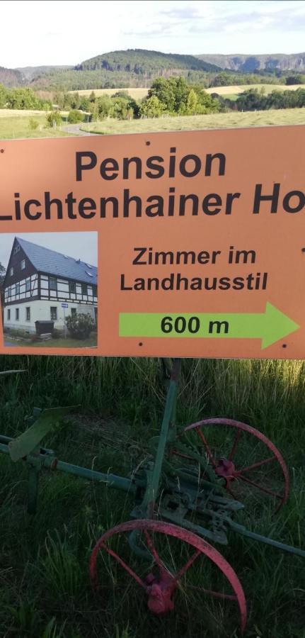 Lichtenhainer Hof Lichtenhain  Экстерьер фото